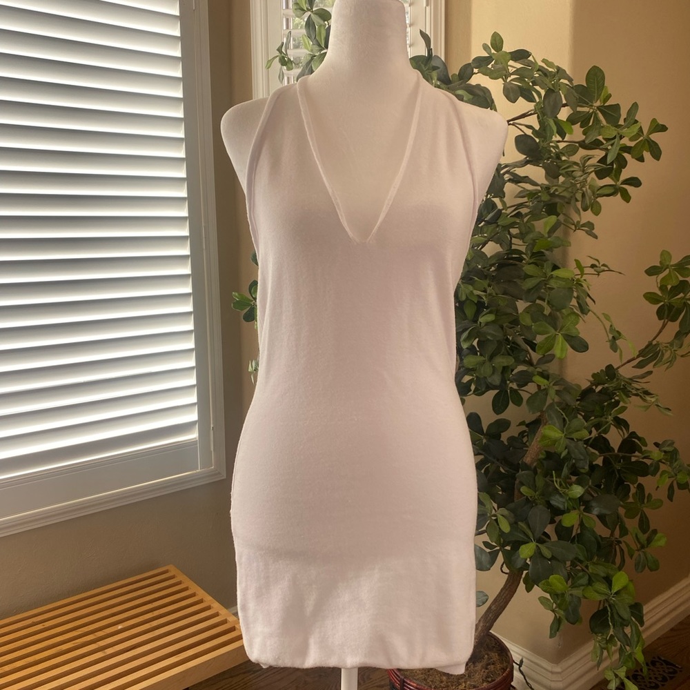 NEVER WORN - with tags - cotton halter dress